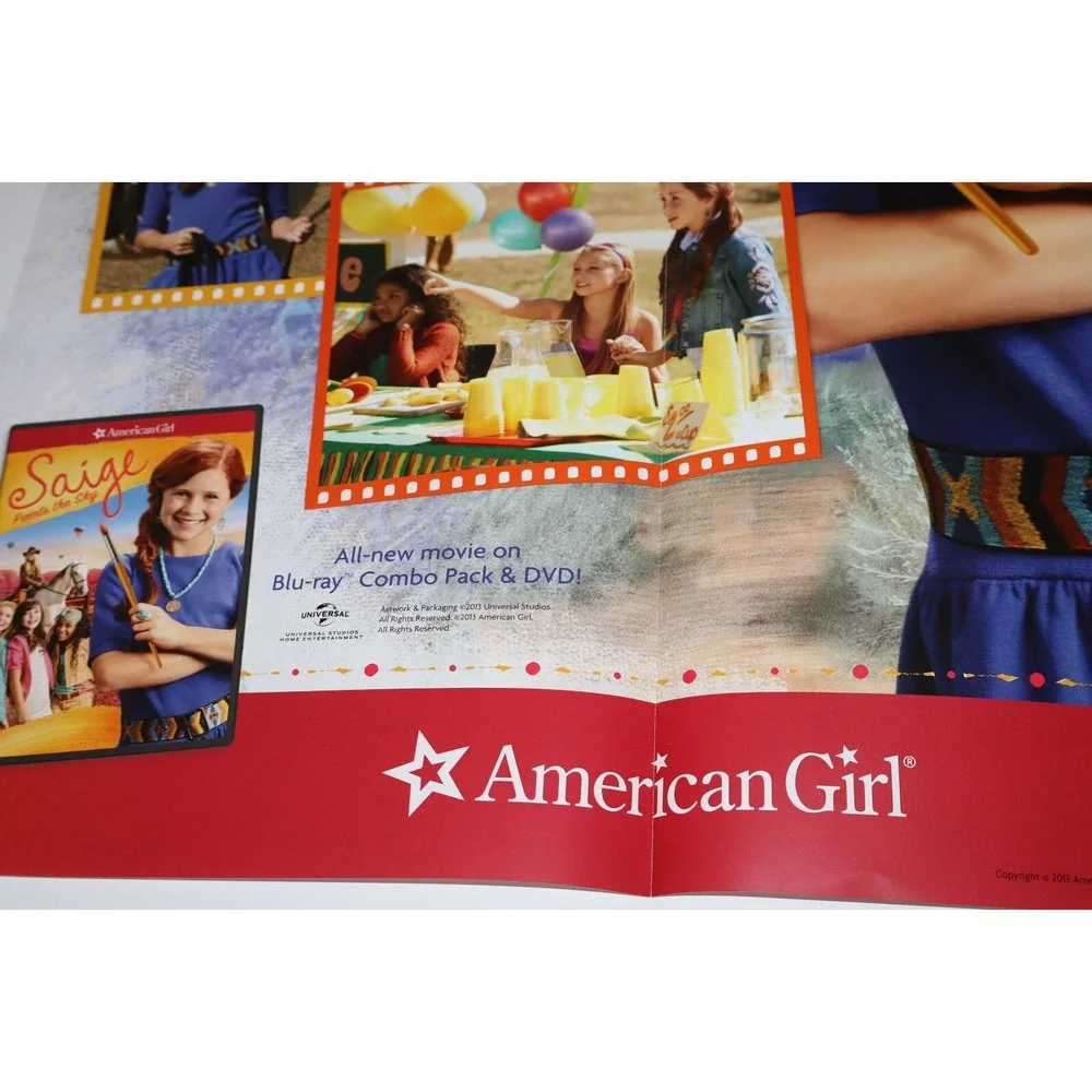 American Girl Doll Girl of Year 2013 Saige 2 Movie Book Wall Posters 18